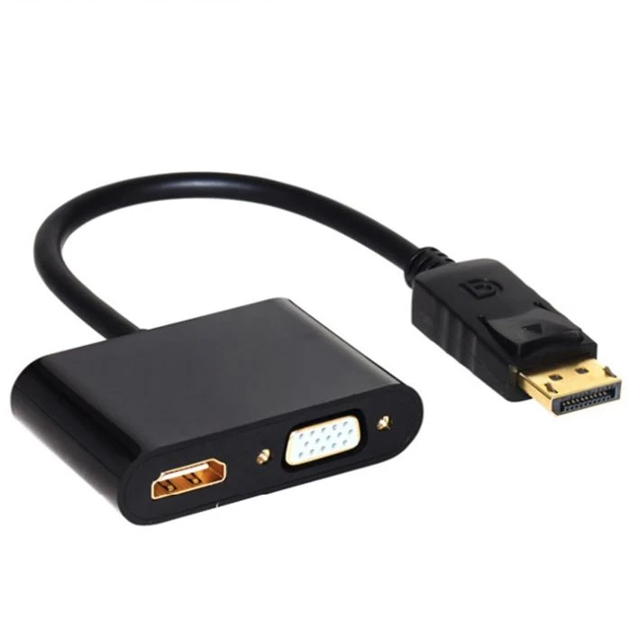 Divisor HDMI DisplayPort Dp1.2 a VGA dual