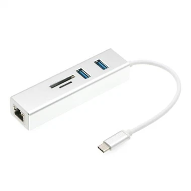 Usb C Hub Ethernet Lector de tarjetas SD HUB USB3.0