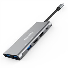 USB C DUAL HDMI2.0 MST HUB 4K @ 60HZ DOCK